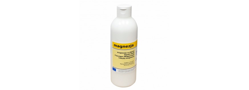 Magnesiumcreme. Flüssiges Magnesium